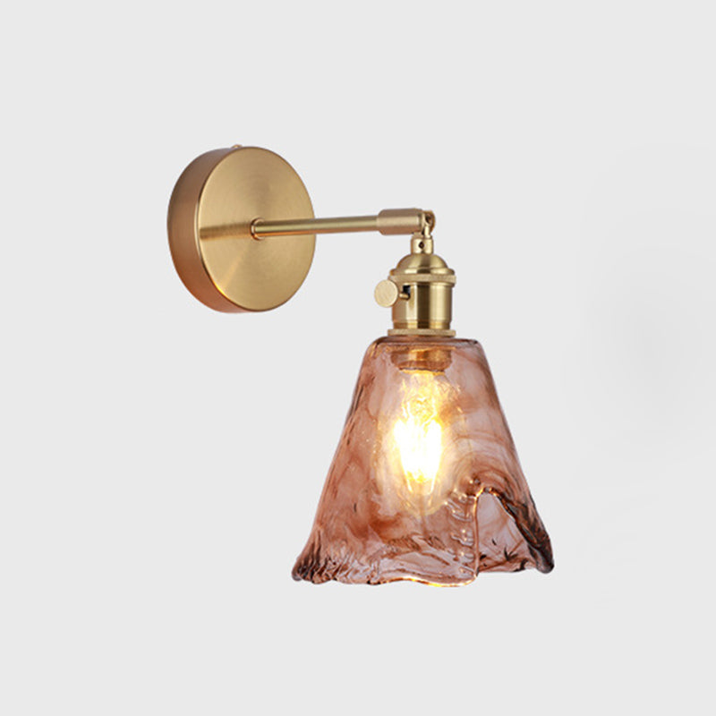 Glasgeometrische schaduw Wandlampen Modern eenvoudig