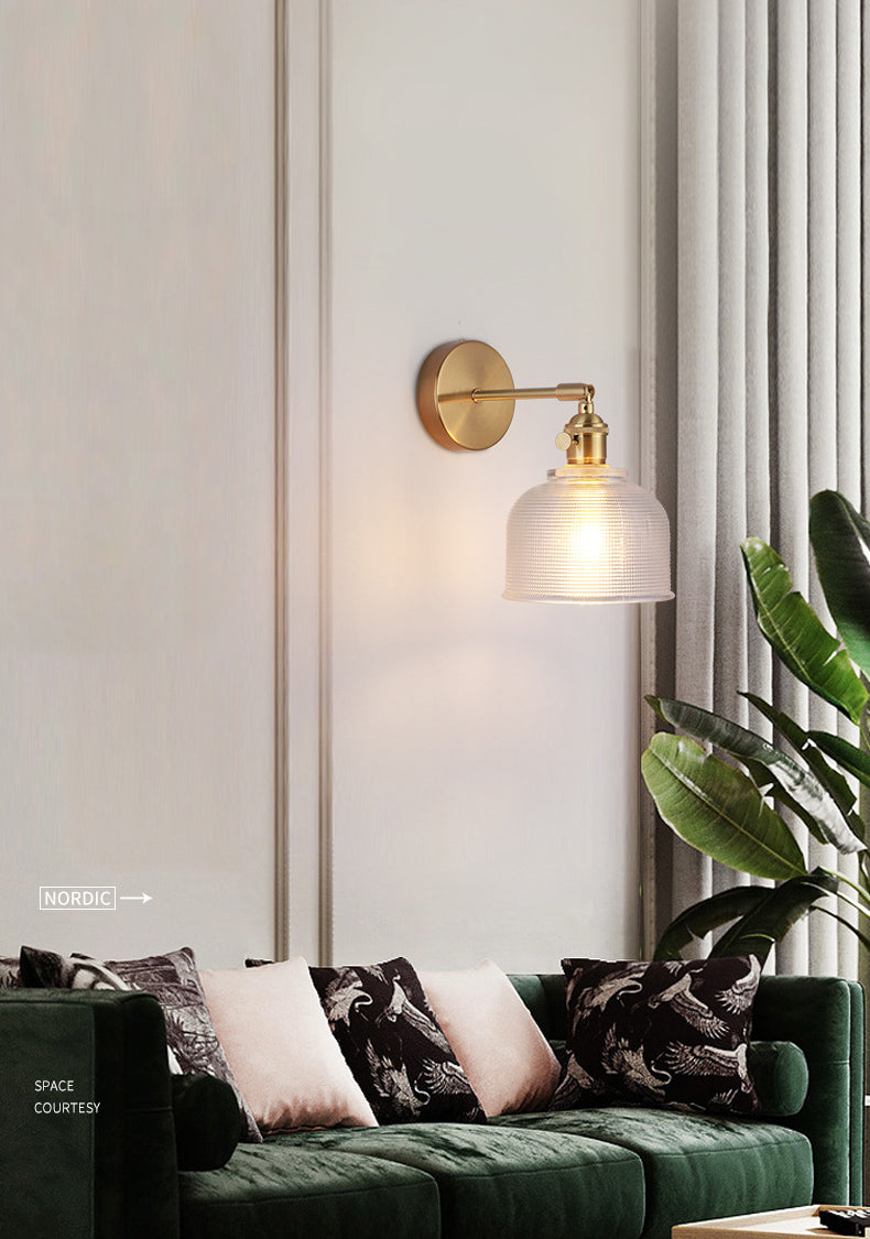 Glasgeometrische schaduw Wandlampen Modern eenvoudig