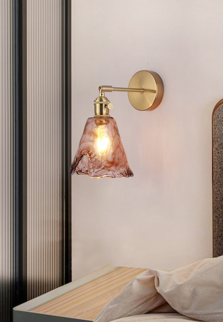 Glasgeometrische schaduw Wandlampen Modern eenvoudig