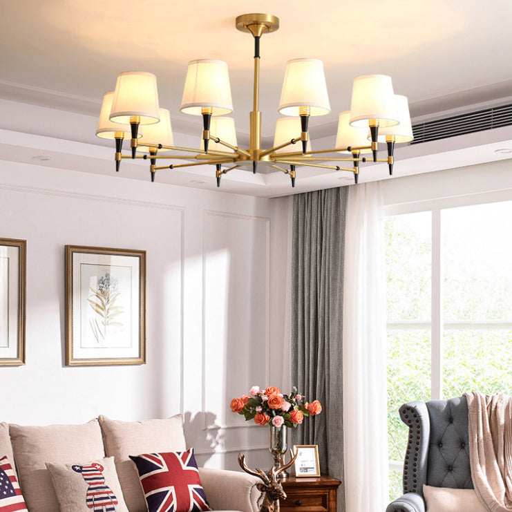 Bronze Metal Hanging Pendant Lights Contemporary Hanging Lamps for Dining Room
