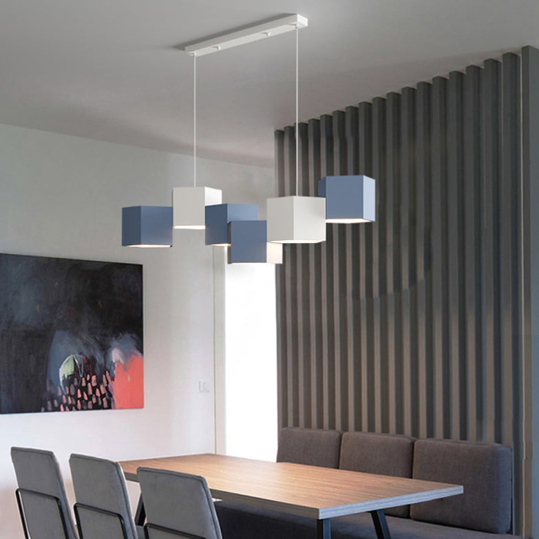 6 légers îlots de cuisine pendentif pendentif linéaire éclairage suspendu suspendu