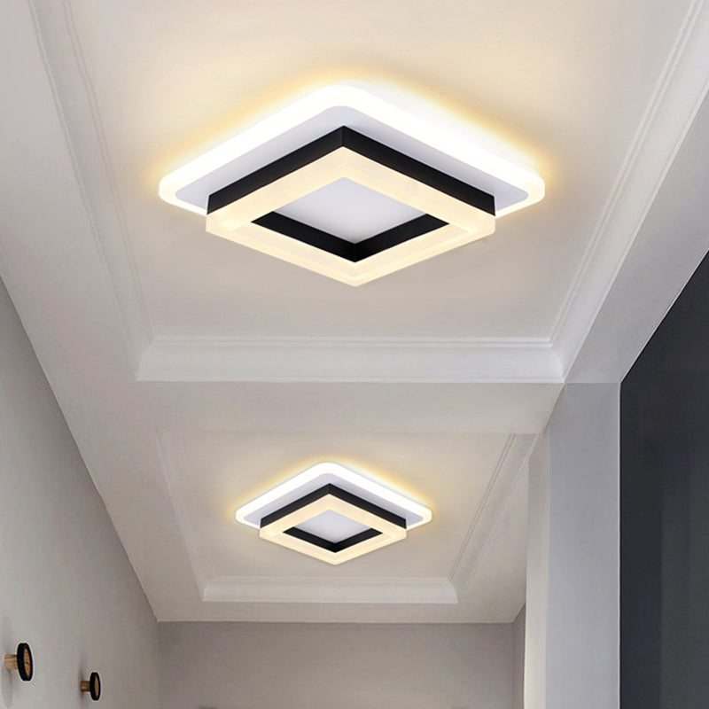 Lampe LED Lamp Plafond Le plafond d'ébullition avec l'art du fer pour le corridor