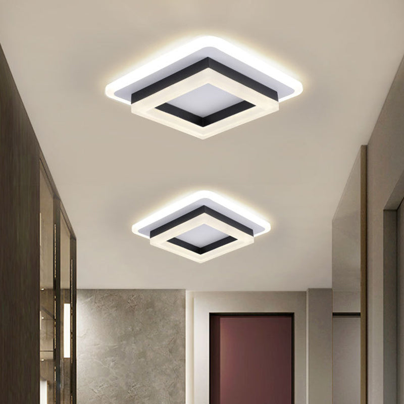 Lampe LED Lamp Plafond Le plafond d'ébullition avec l'art du fer pour le corridor