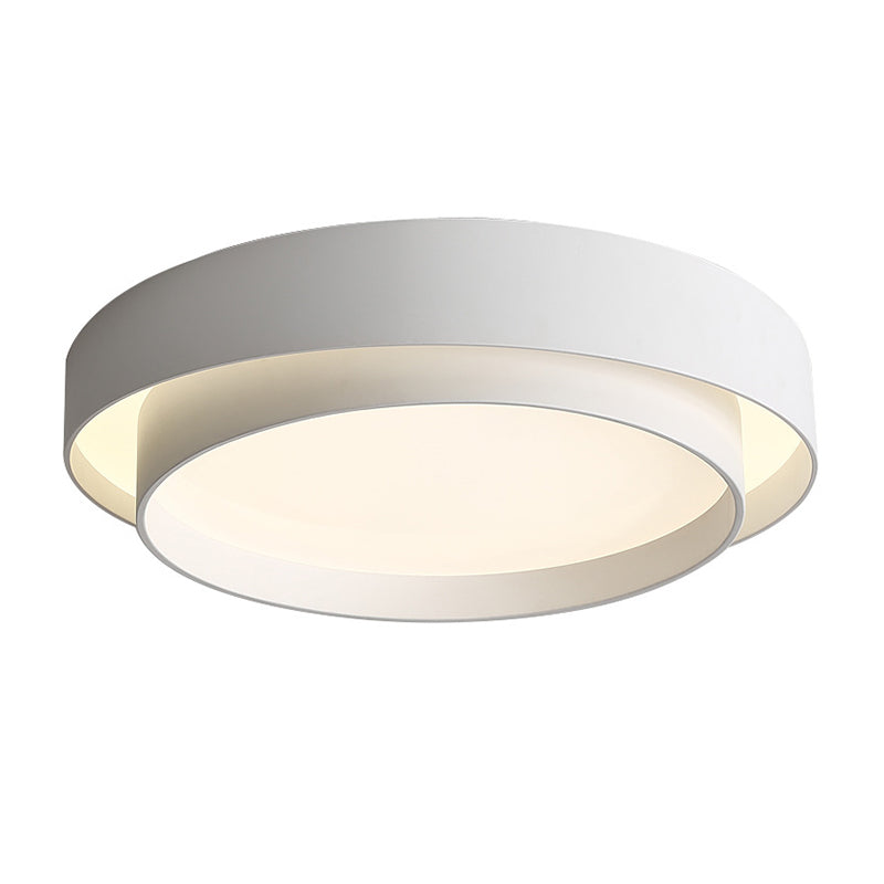 Ultra-thin LED Lamp Flush Mount Ceiling Light with Iron Art for Corridor