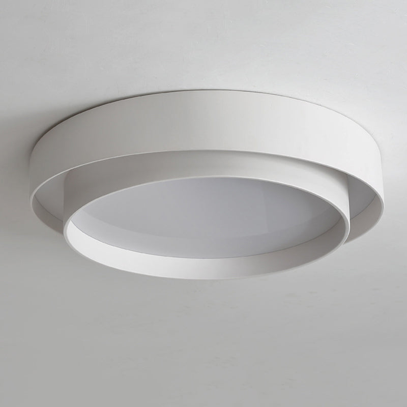 Ultra-thin LED Lamp Flush Mount Ceiling Light with Iron Art for Corridor