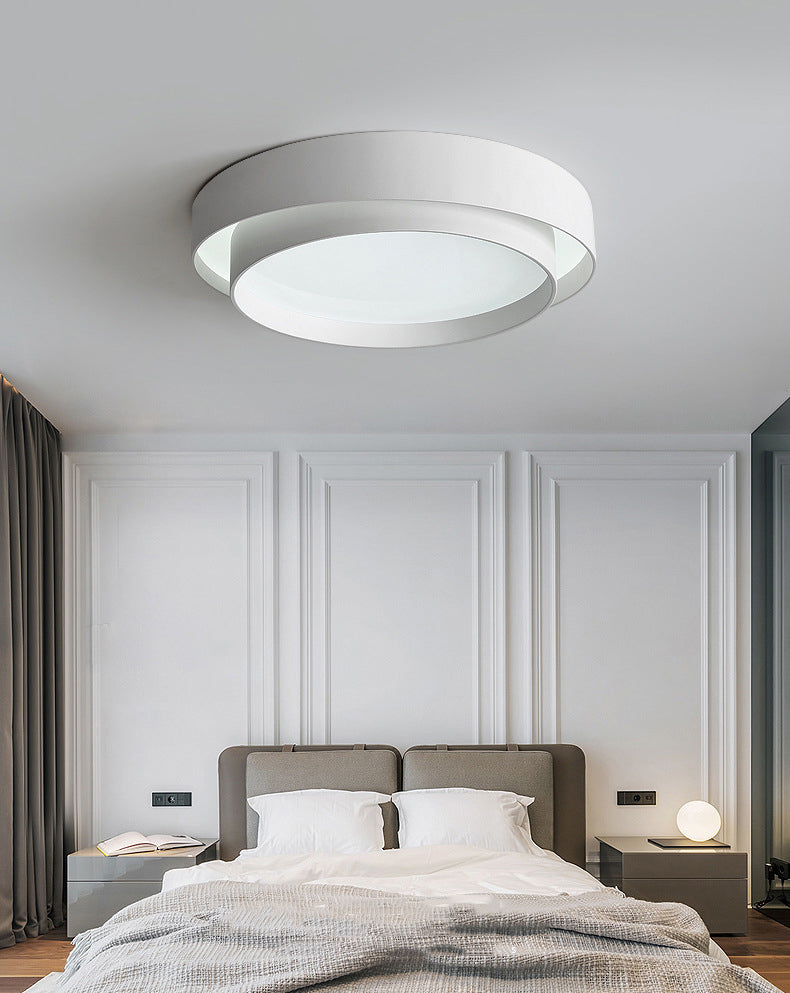 Ultra-thin LED Lamp Flush Mount Ceiling Light with Iron Art for Corridor