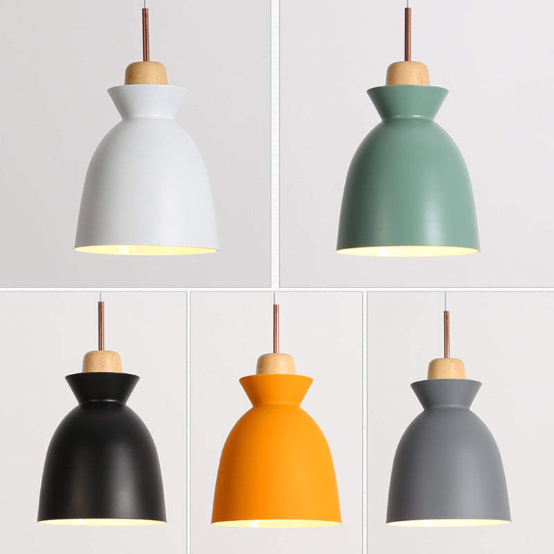 Macron Modern Nordic Style Metal One Head Suspension Light for Kitchen