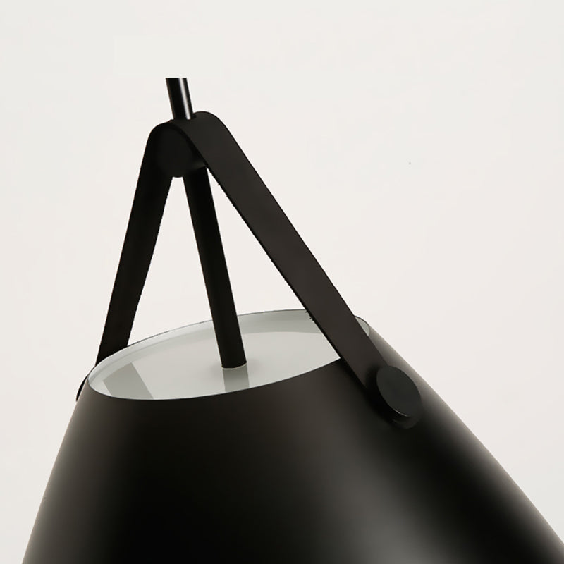 Macron Metal Hanging Light Nordic Style Pendant Light Cone Shape Hanging Light for Coffee Shop