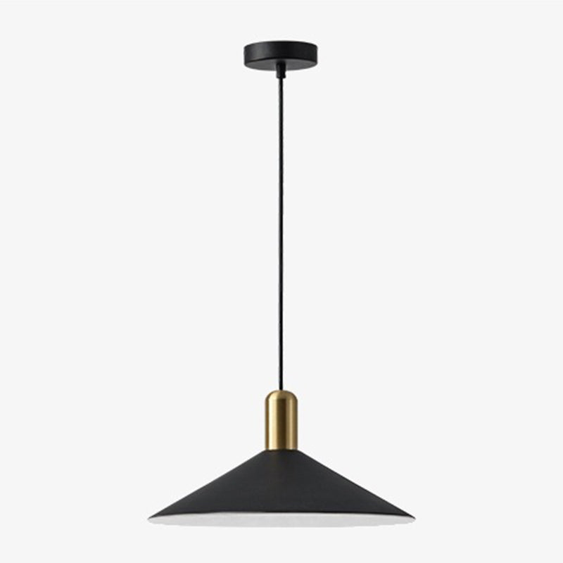 Postmodern Metal Hanging Light Pendant Light Conical Shape Hanging Light for Kitchen