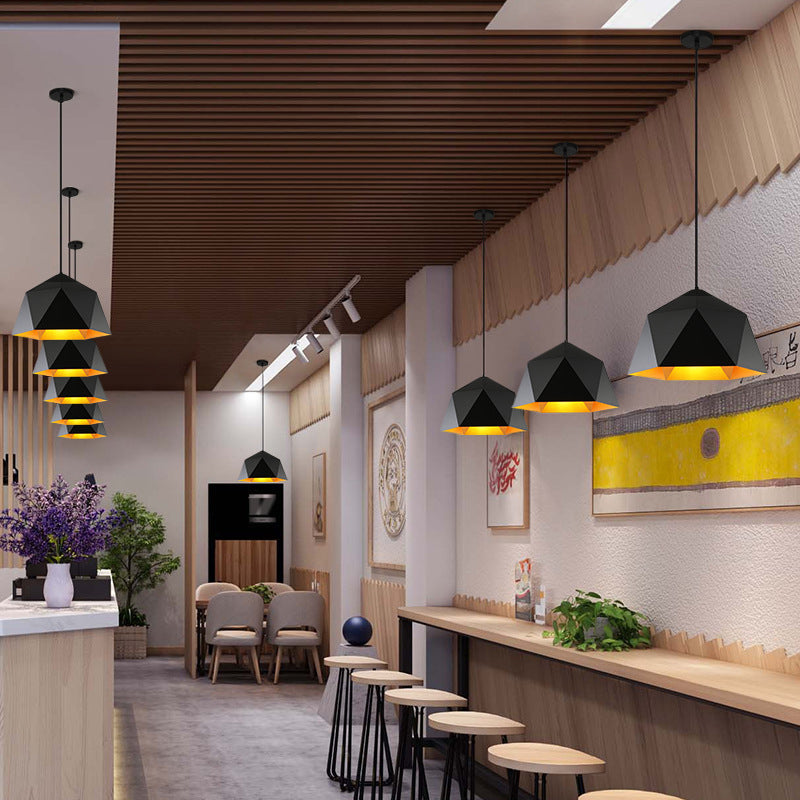 Lumière suspendue colorée à style nordique Macron Pendant Light Hanging Light pour la chambre