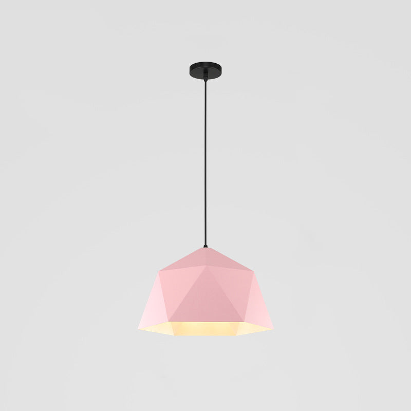 Lumière suspendue colorée à style nordique Macron Pendant Light Hanging Light pour la chambre