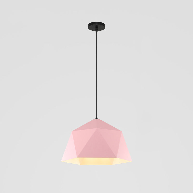 Lumière suspendue colorée à style nordique Macron Pendant Light Hanging Light pour la chambre