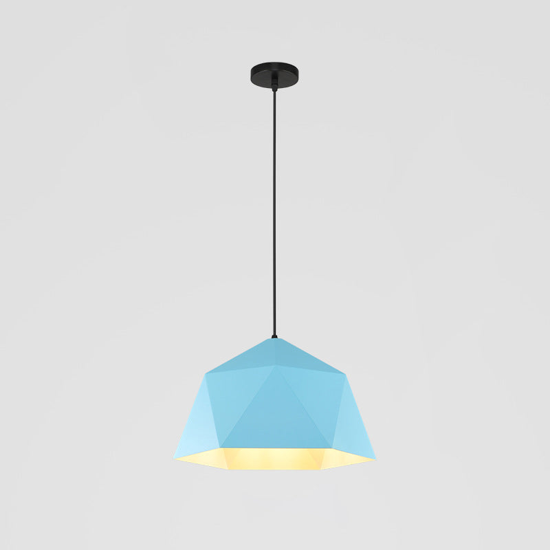 Lumière suspendue colorée à style nordique Macron Pendant Light Hanging Light pour la chambre