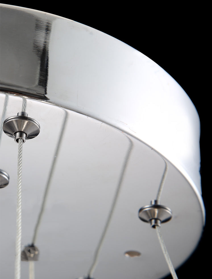 K9 Crystal Hanging Lights Minimalism Chandelier Lighting Fixtures for Living Room