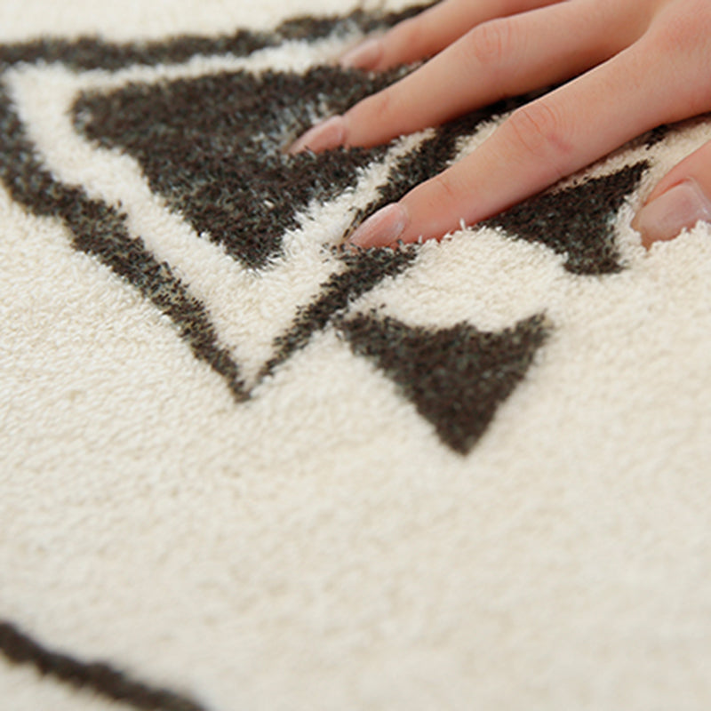Tappeto bianco del sud-ovest del tappeto triplone tappeto anti-slip per arredamento per la casa