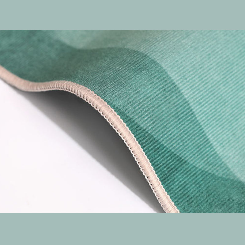 Mehrfarbiger, lässiger Teppich für den Innenbereich, Polyester-Farbblock-Teppich, rutschfester Teppich für die Heimdekoration