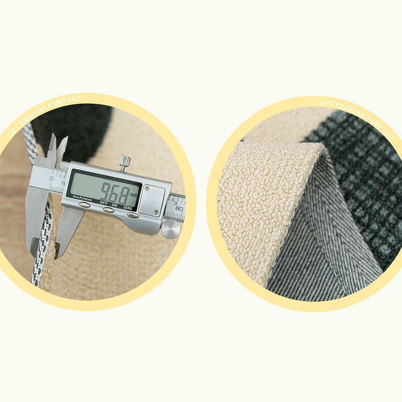 Multicolor Trendy Area Rug Polyester Abstract Print Rug Anti-Slip Backing Indoor Rug for Living Room