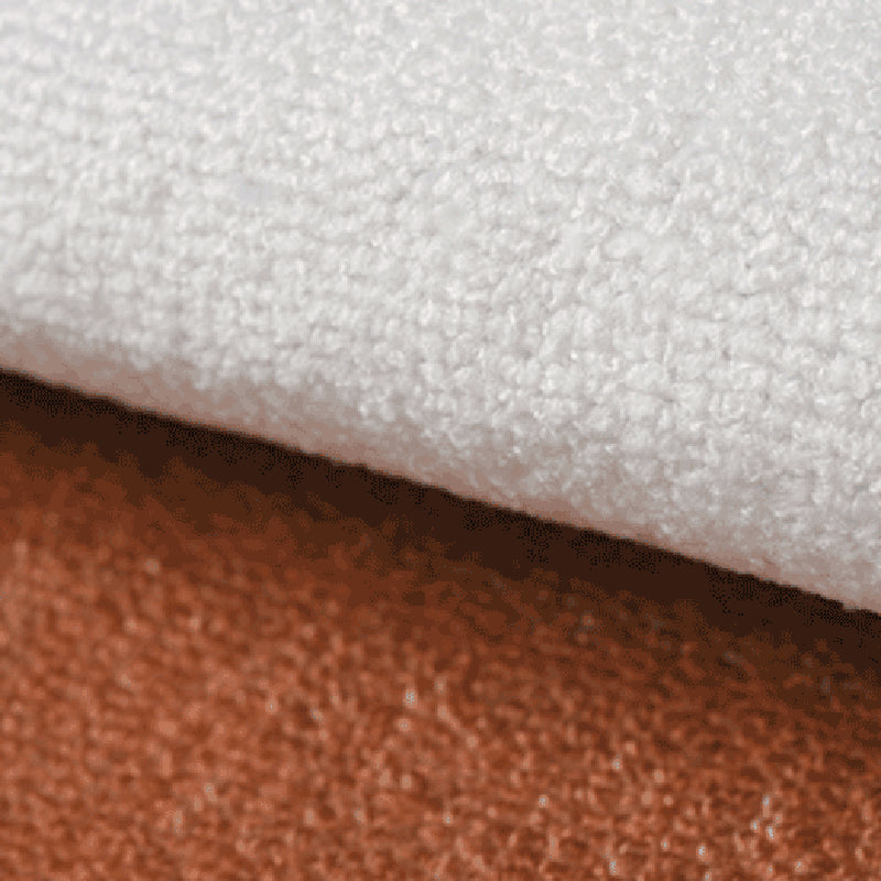 White Tone Home Decor Carpet Simple Abstract Color Block Area Rug Polyester with Stain Resistant Rug