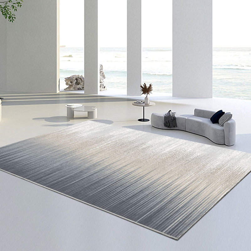 Color Mixed Indoor Rug Polyester Color Blooming Carpet Non-Slip Backing Rug for Home Decoration