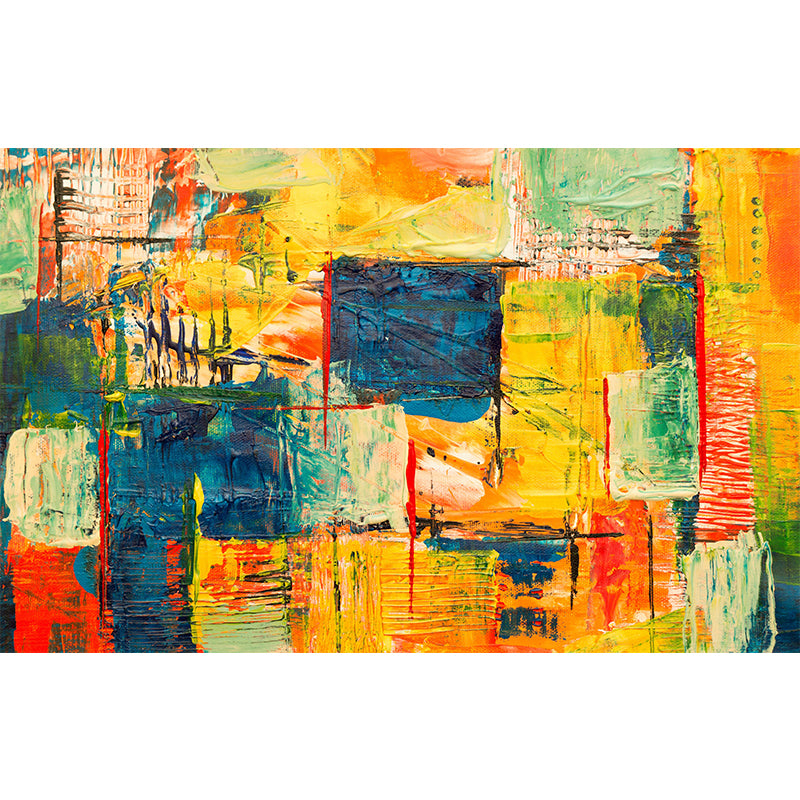 Modern Abstract Mural Wallpaper for Girls Bedroom Customised Wall Covering