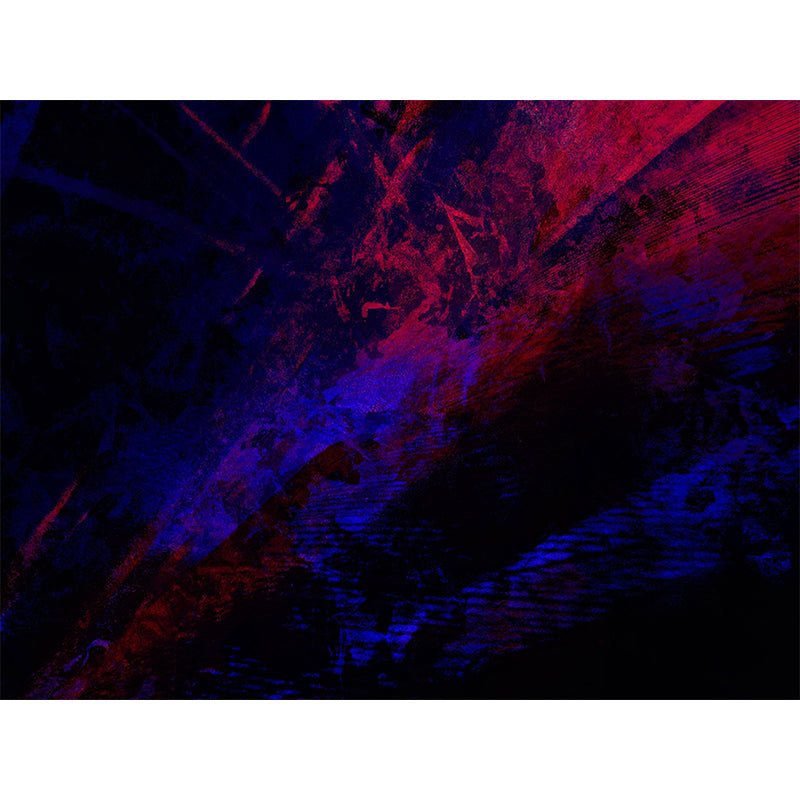 Abstract Color Collision Wall Mural Decorative Modernism Mildew Resistant Material Wall Art