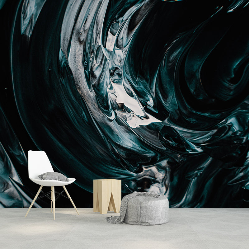 Abstract Color Collision Wall Mural Decorative Modernism Mildew Resistant Material Wall Art