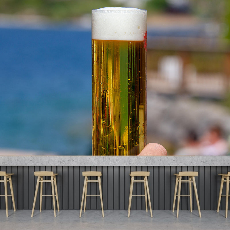 Beer Mural Environment Friendly Wallpaper Special Bar Shop Decorative Mural