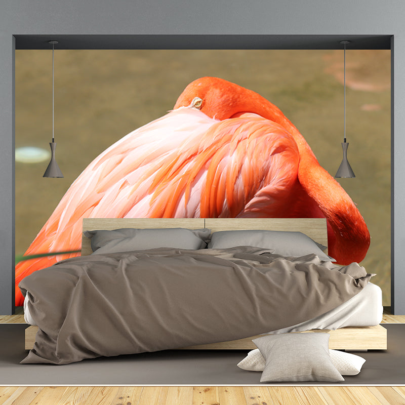 Tropical Style Wall Mural Washable Bedroom Living Room Wall Decor, Custom