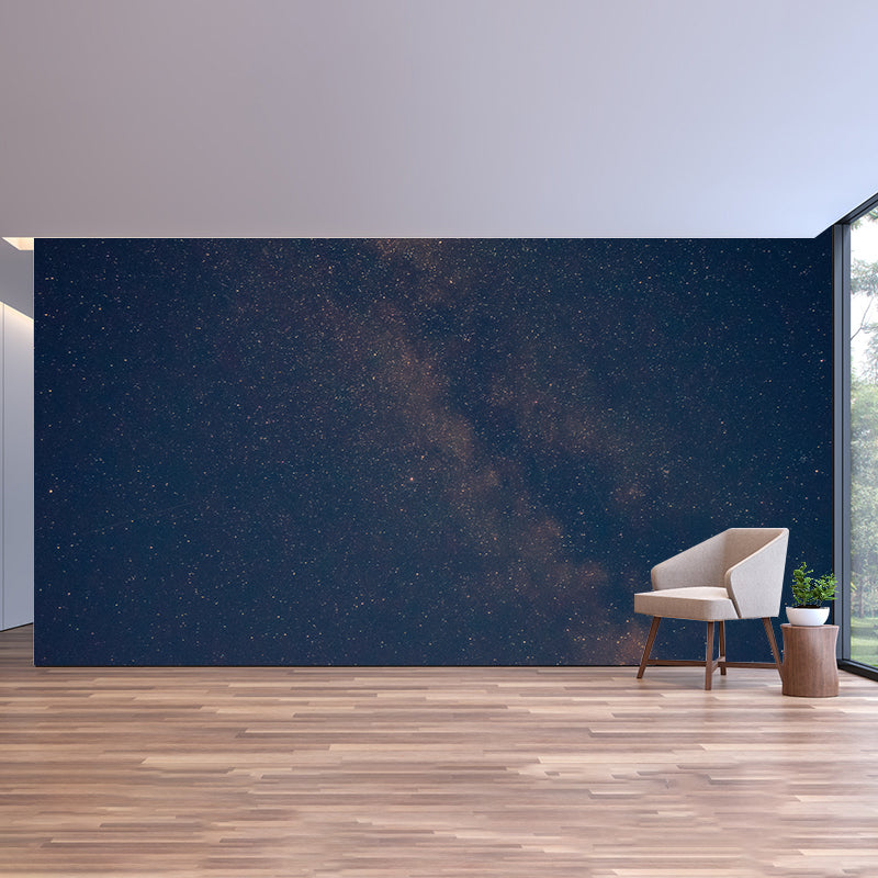 Planet Outer Space Mural Wallpaper Stain Resistant Study Room Wall Decor, Custom Print
