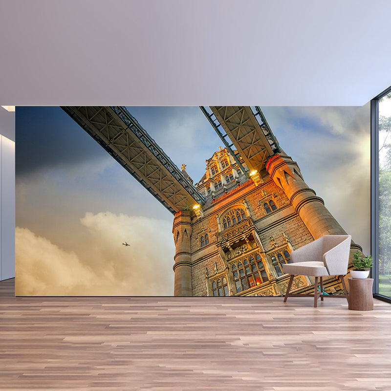 Contemporary Style Building Scene Mural Decal Home Decor, Made to Measure