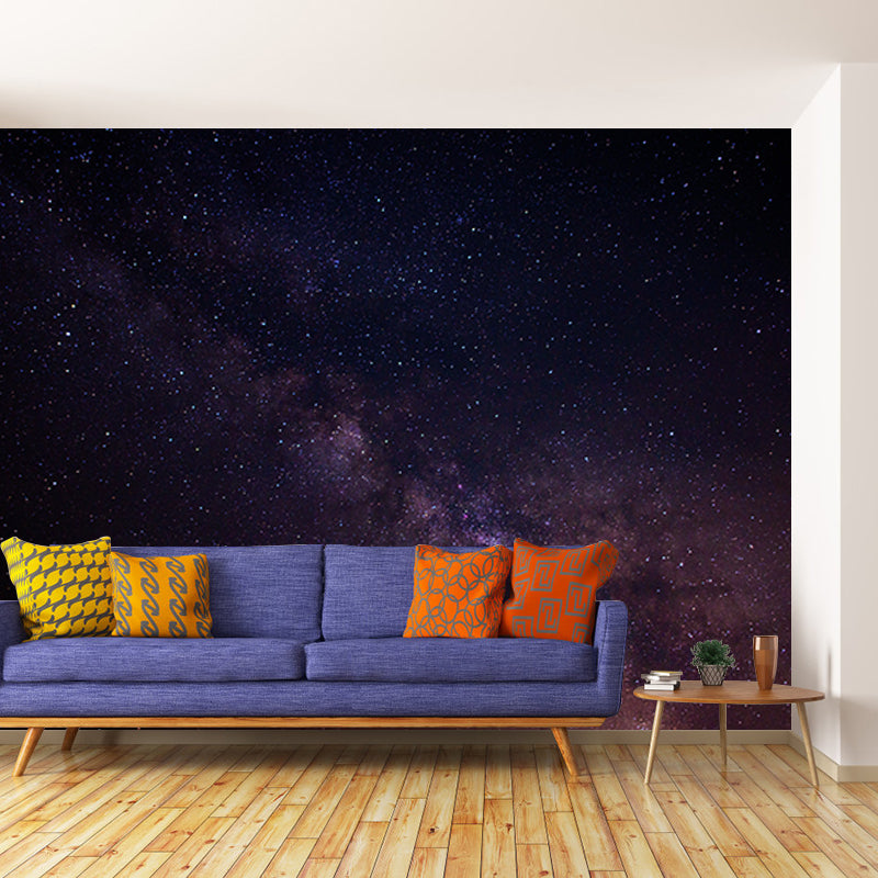 Outer Space Photo Wall Mural Stain Resistant Gust Room Wall Decor, Custom Print