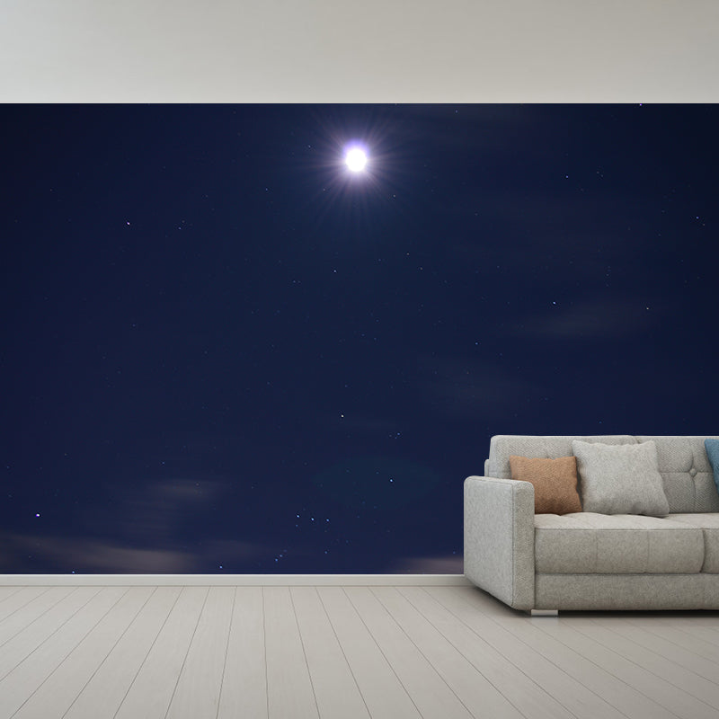 Outer Space Photo Wall Mural Stain Resistant Gust Room Wall Decor, Custom Print