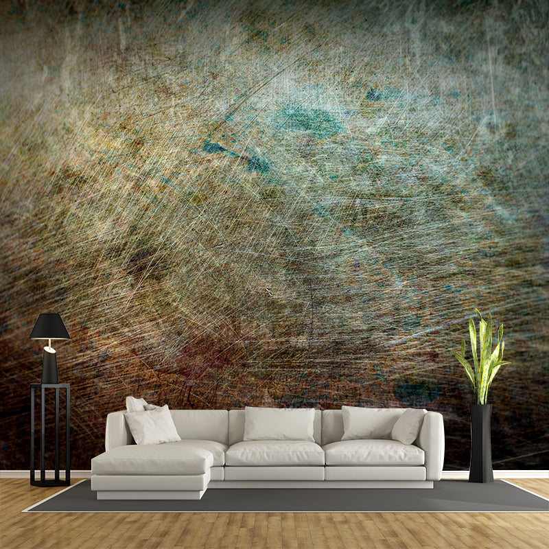 Contemporary Abstract Pattern Mural Wallpaper Mildew Resistant Wall Covering