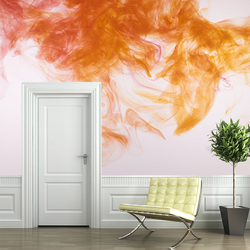 Kleurrijke inkt Fusion behang muurschildering abstracte moderne stijl wanddecoratie voor eetkamer