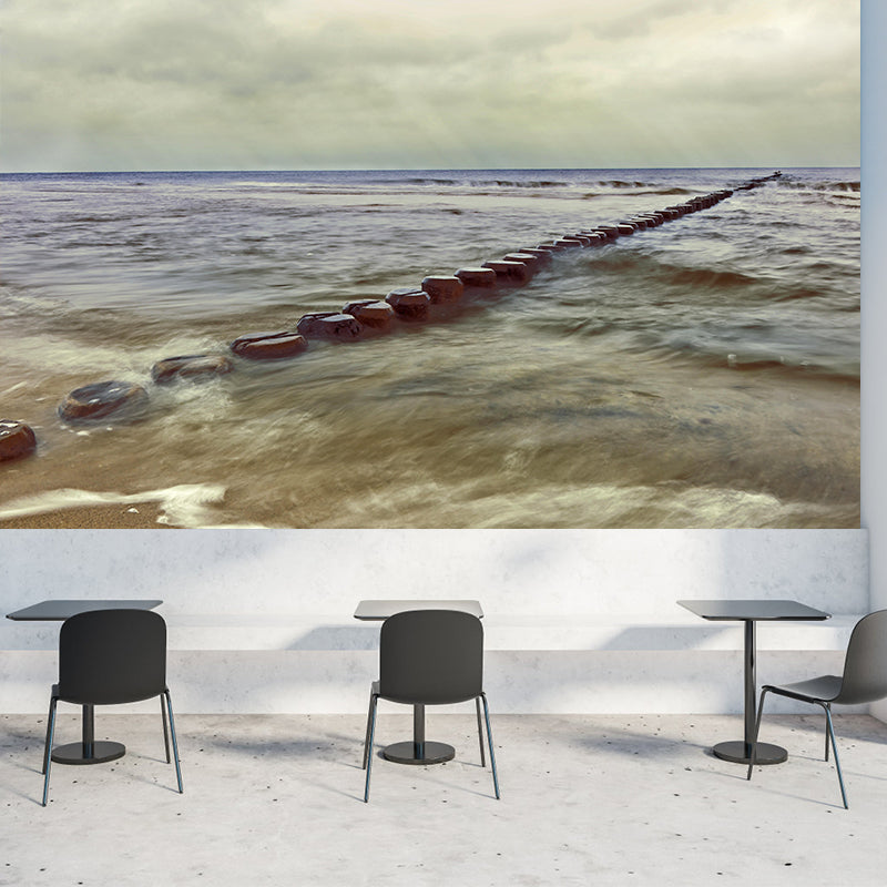 Baltic-Sea Wallpaper Mural Contemporary Wall Covering Bathroom Floor Murals