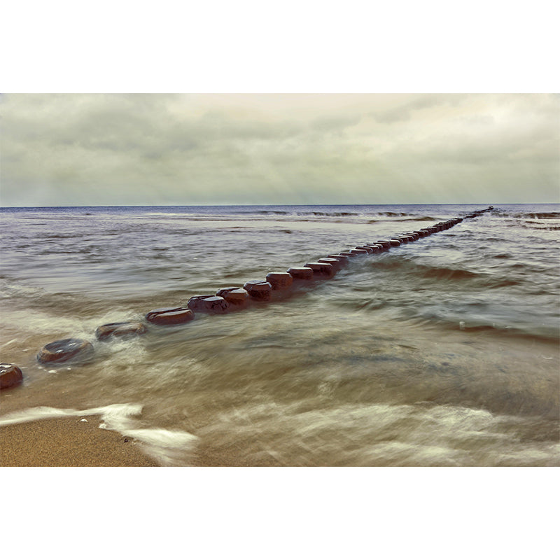 Baltic-Sea Wallpaper Mural Contemporary Wall Covering Bathroom Floor Murals