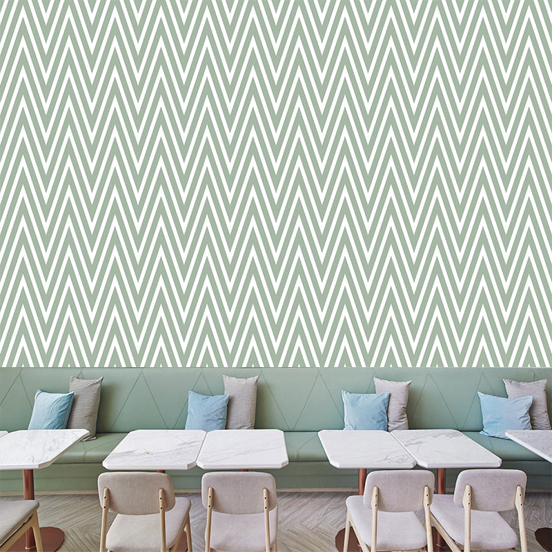 Extra großes Geometrie-Wandbild, sanfte Farben, Illustrationsstil, Wandkunst für Heimdekoration