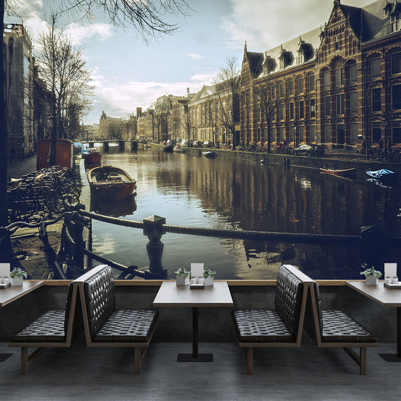 Customized Amsterdam Mural Contemporary Wall Covering for Living Room Bedroom