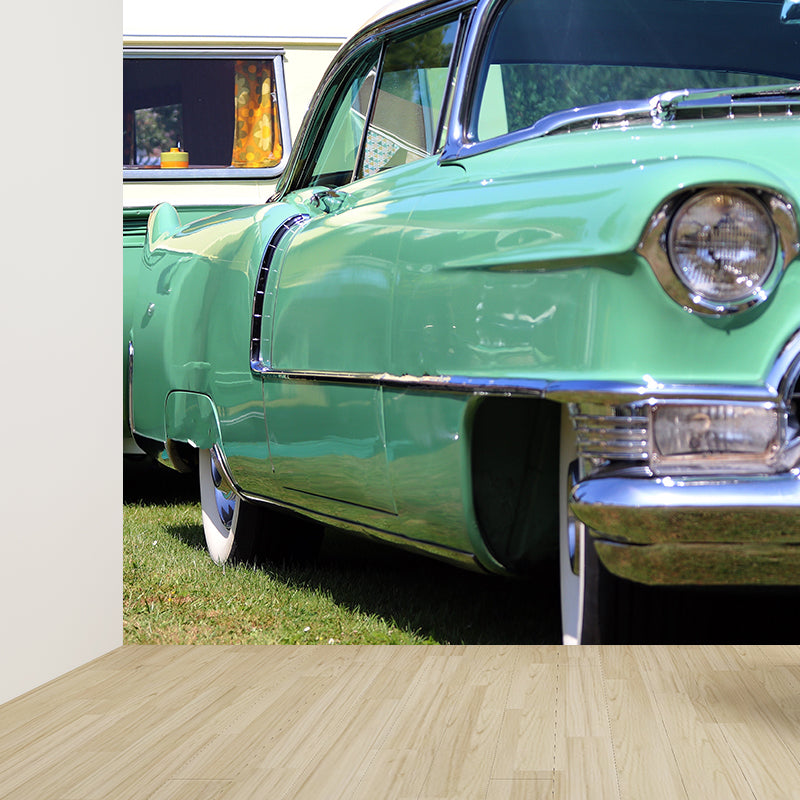 Modern Transportation Wall Paper Murals Waterproof Living Room, Custom Size