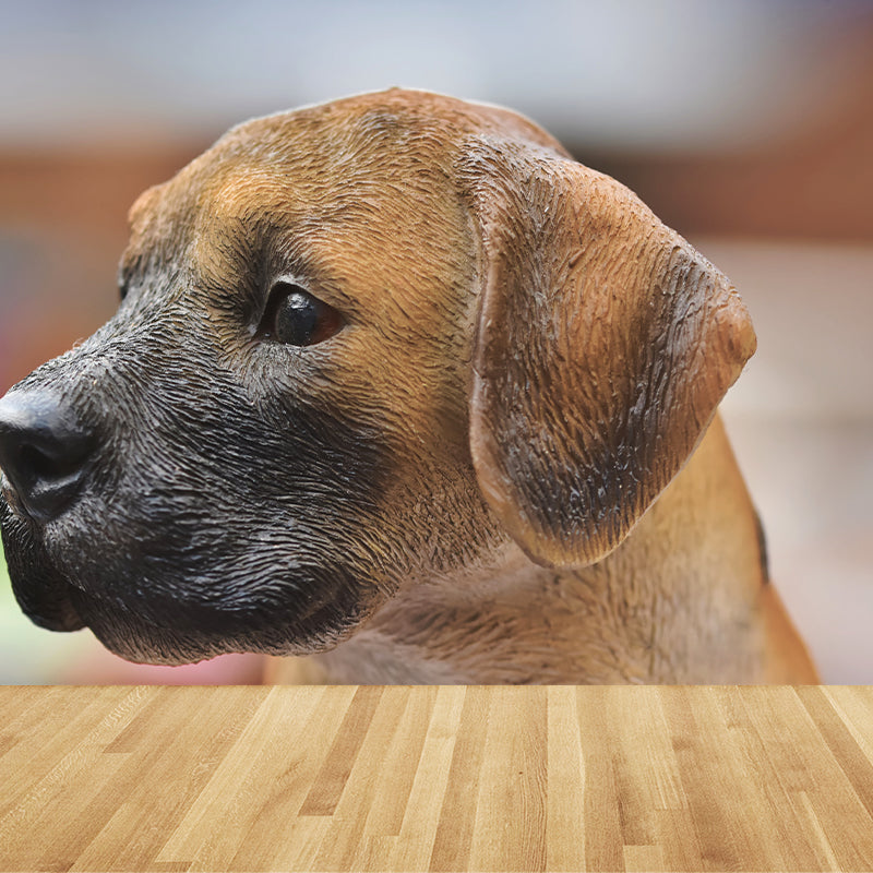 Lovely Dog Murals Wallpaper Water Resistant Wall Decor for Sitting Room