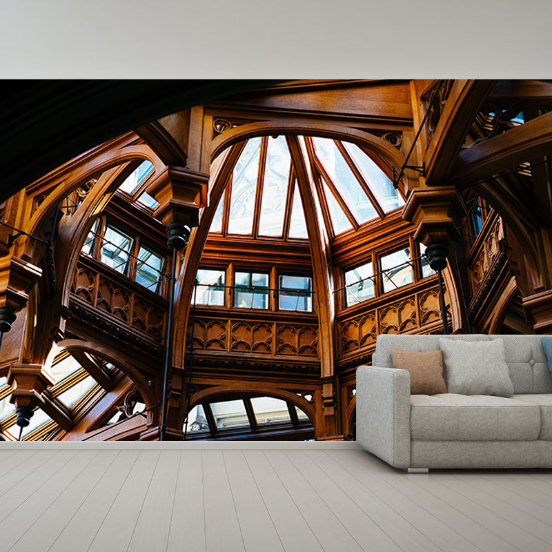 Famous Building Wall Mural Water Resistant Siting Room Mural, Made to Measure