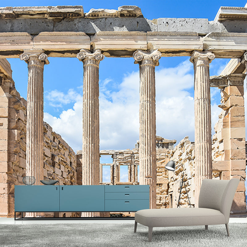 Water Resistant Murals Famous Building Contemporary Wall Decor for Meeting Room