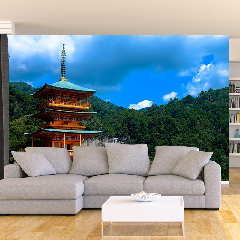 Water Resistant Murals Famous Building Contemporary Wall Decor for Meeting Room
