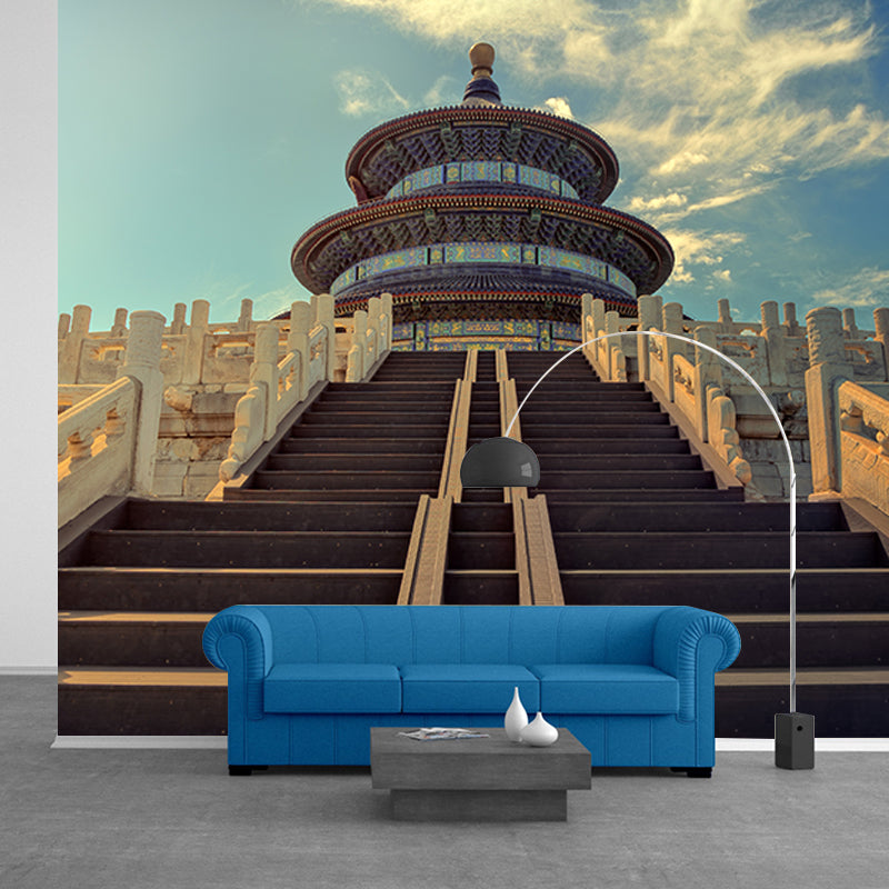 Water Resistant Murals Famous Building Contemporary Wall Decor for Meeting Room