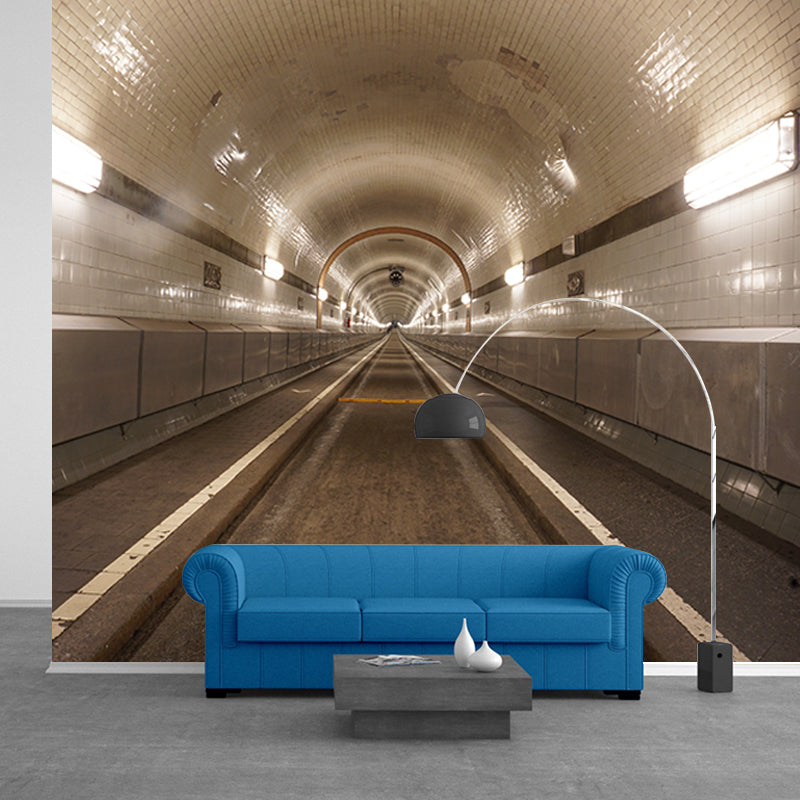 Contemporary Spatial Extension Wall Mural for Bedroom Decoration, Personalized Size