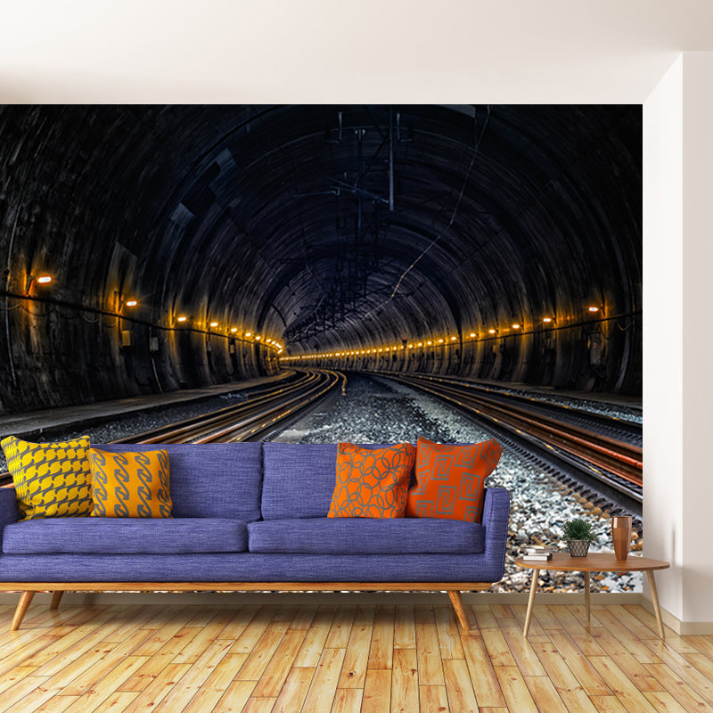 Industrial Style Spatial Extension Wall Mural for Bedroom Decoration, Personalized Size