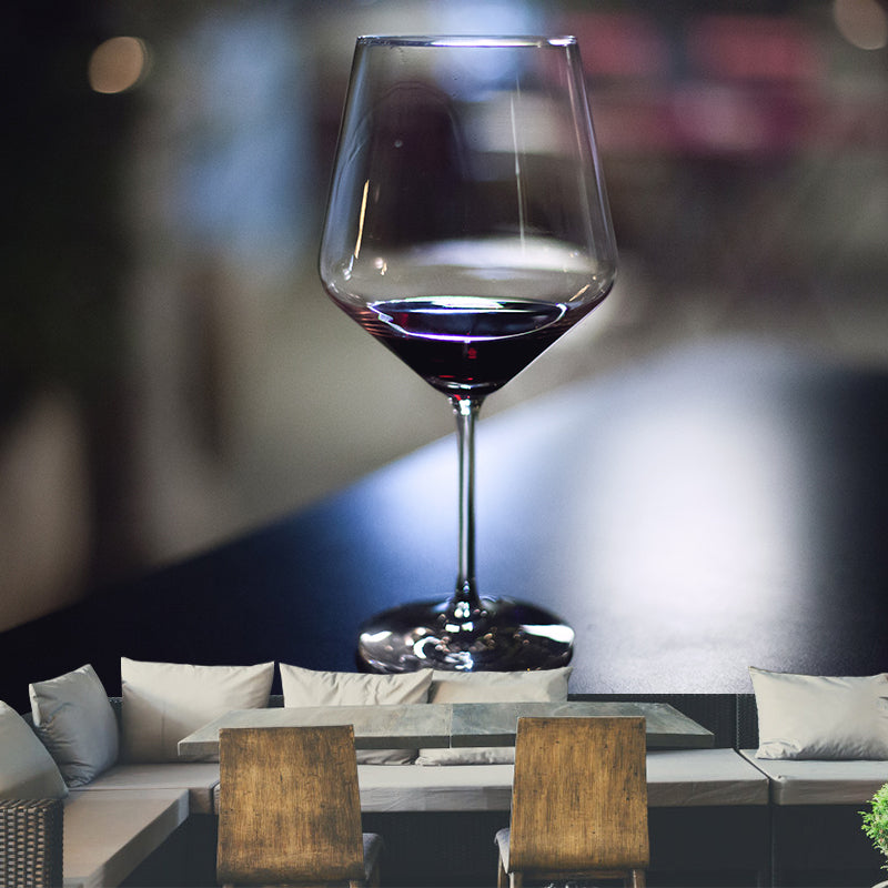 Modern Wallpaper Mural for Wine Bar Stain Resistant Wall Covering, Custom Print