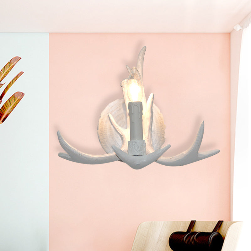 1 lampe à paroi de l'ampoule exposée légère