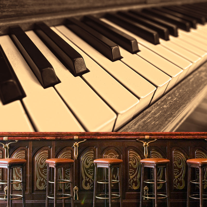 Piano Hobby Waterproofing Wall Mural Washable Wall Decor, Made to Measure