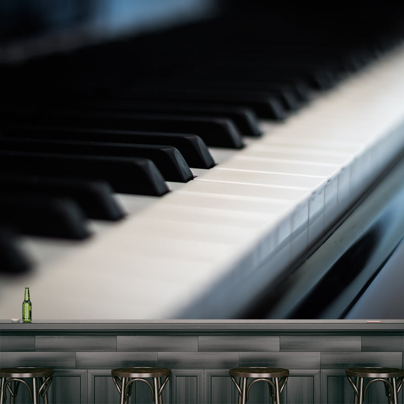 Piano Hobby Waterproofing Wall Mural Washable Wall Decor, Made to Measure